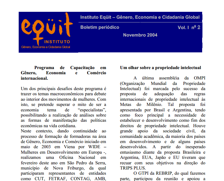 Novembro 2004 (vol. I n.2)