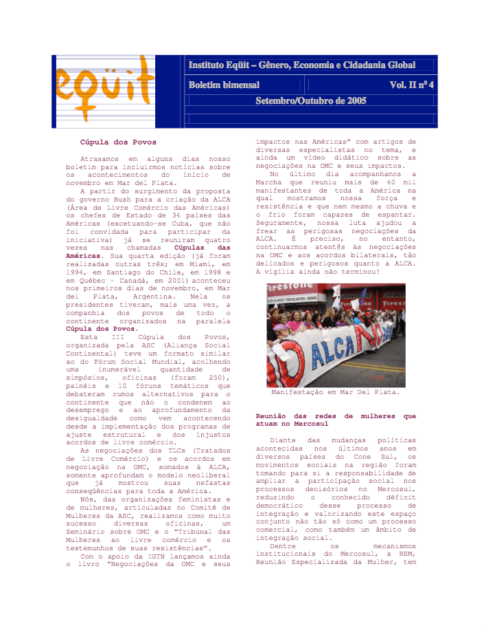 Setembro/Outubro 2005 (Vol. II nº 4)