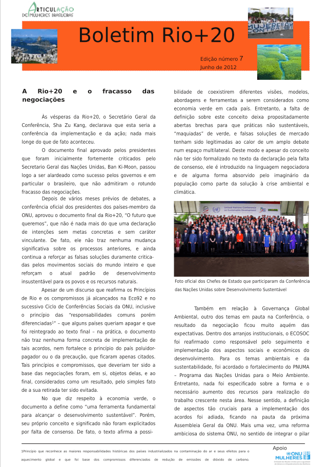 Edição número 7 – Junho 2012