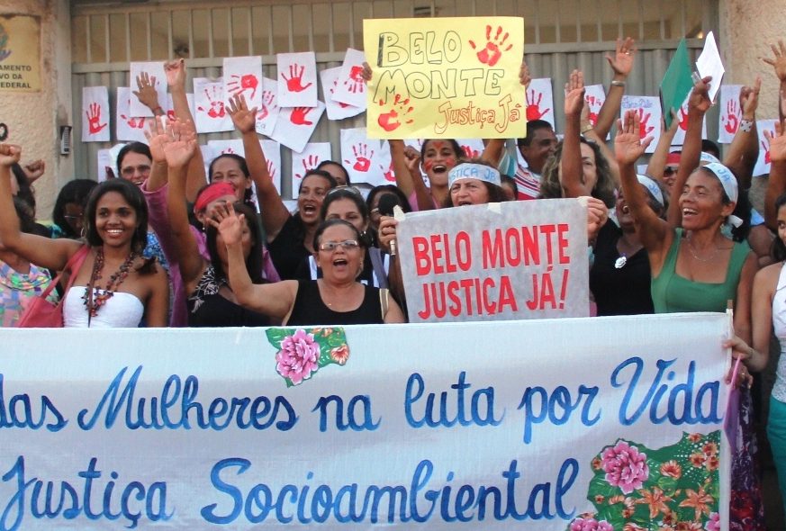 O Grito das Mulheres contra Belo Monte!