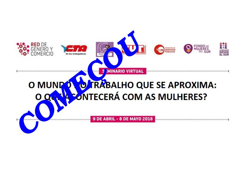 Seminário sobre trabalho e gênero já começou