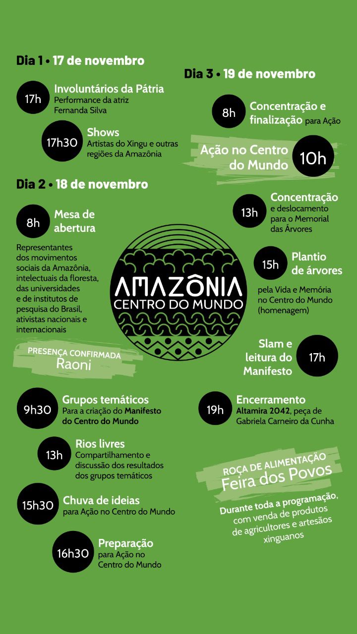 Amazônia centro do mundo