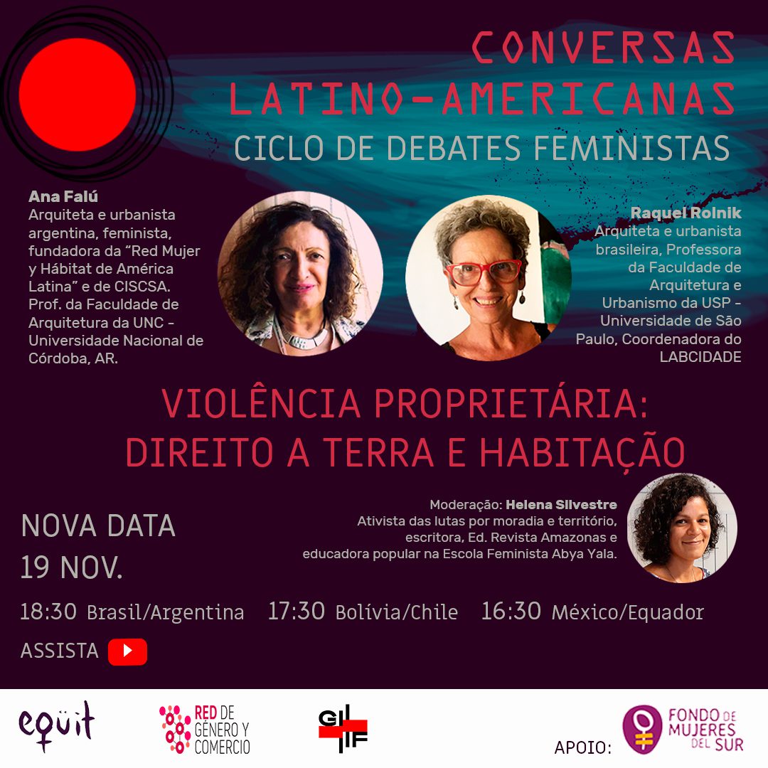 Violência Proprietária: direito a terra e habitação – DEBATE 05