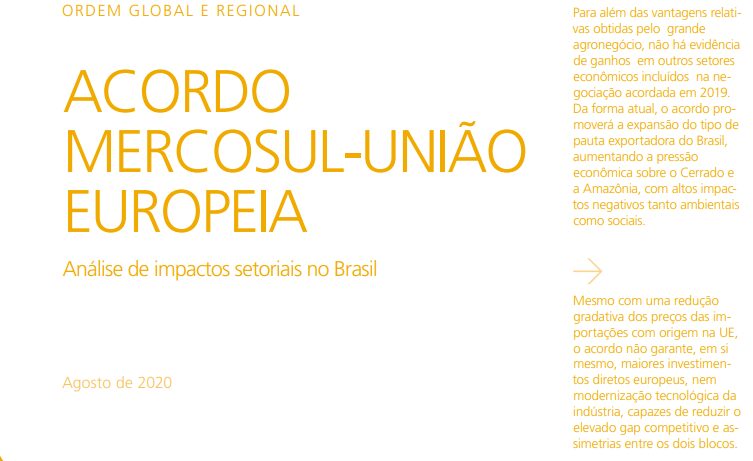 Acordo Mercosul-União Europeia