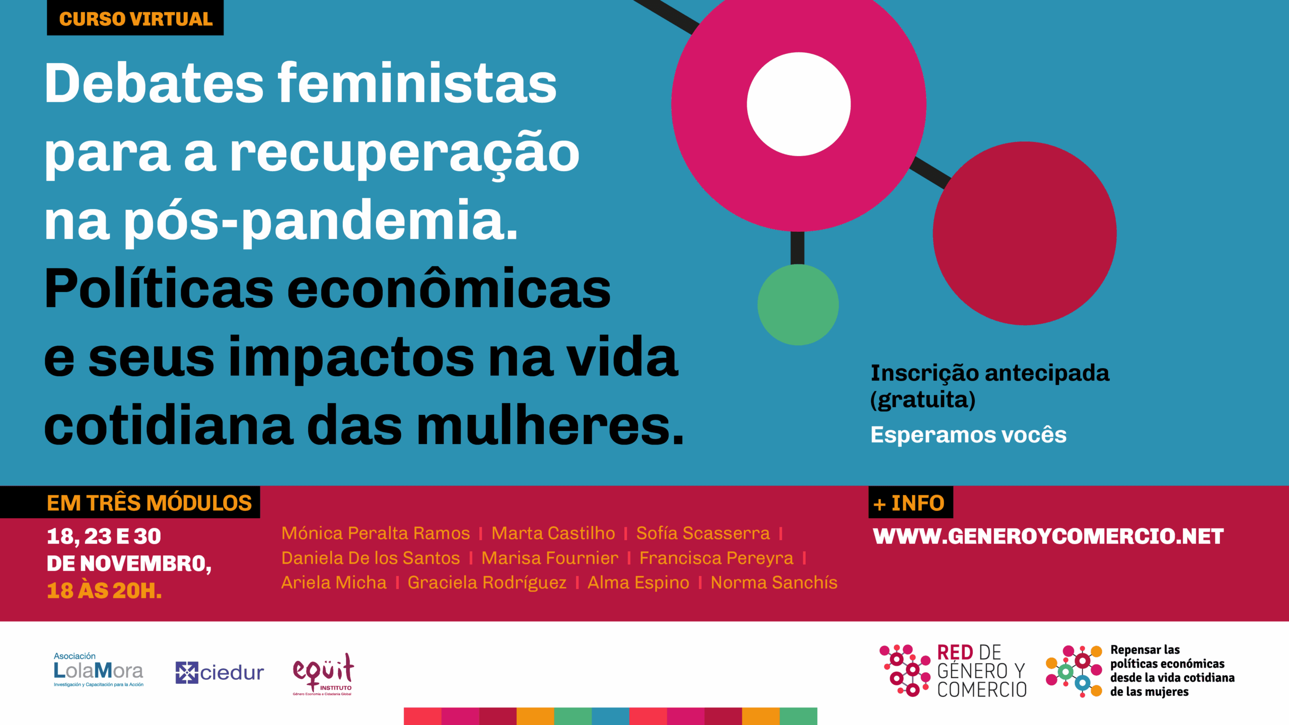 Assista aos debates do curso virtual